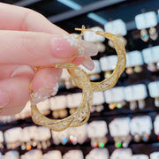 Brinco Quadrado Brilhante <strong>(COMPRE 1 PAR LEVE 2)</strong>