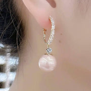 Brinco Pérola Brilhante <strong>(COMPRE 1 PAR LEVE 2)</strong>