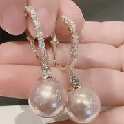 Brinco Pérola Brilhante <strong>(COMPRE 1 PAR LEVE 2)</strong>