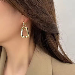 Brinco Quadrado Brilhante <strong>(COMPRE 1 PAR LEVE 2)</strong>