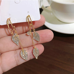 Brinco Cascata Brilhante <strong>(COMPRE 1 PAR LEVE 2)</strong>